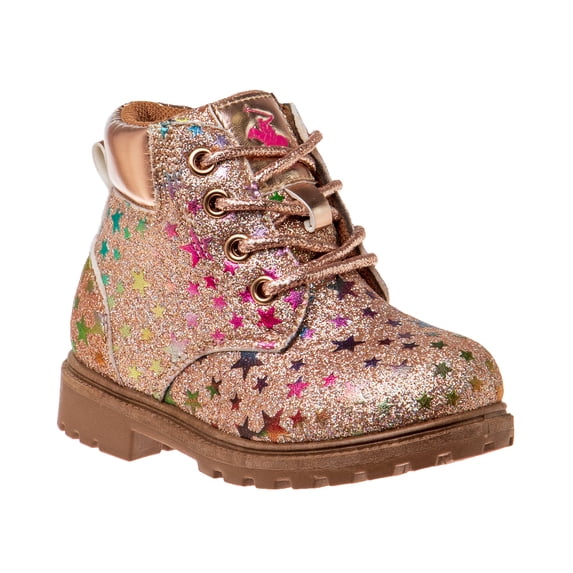 Beverly Hills Polo Club Toddler Girls Lace-Up Boots