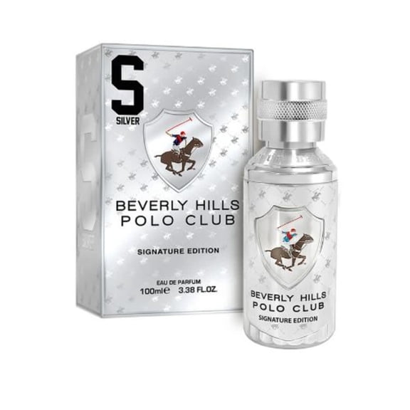Beverly Hills Polo Club Unisex Signature Edition Silver EDP Spray 3.38 oz Fragrances 6291107169002