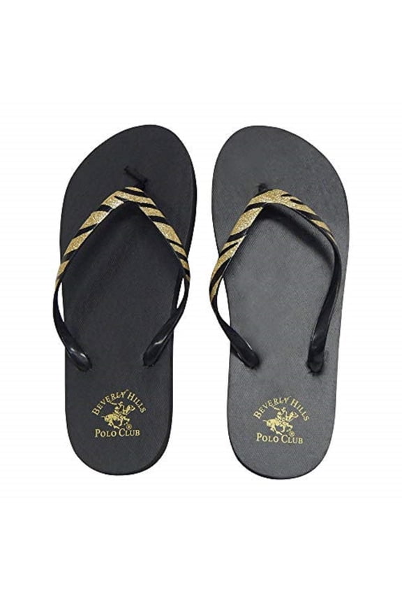 Zebra Glitter Adult Women Flip Flop Sandal Thong (Size 7 Natural Zebra)