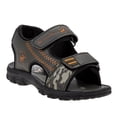 thumbnail image 1 of Beverly Hills Polo Club Hook And Loop Boys Open Toe Toddler Sport Sandals, Olive, 6, 1 of 7