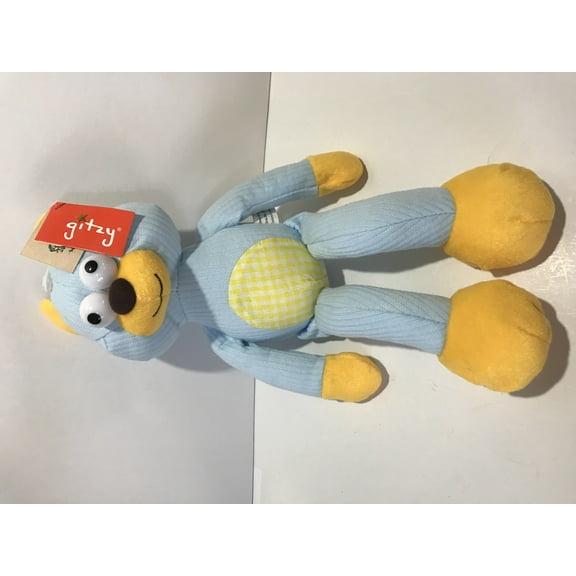 Beverly Hills Teddy Bear Co. Gitzy Baby Blue Bear