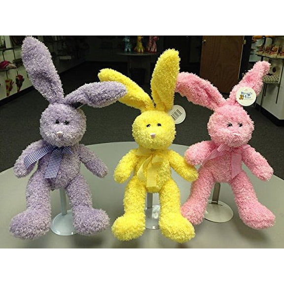 Beverly Hills Teddy Bear Poseable Eared Bunnies, 13 inches