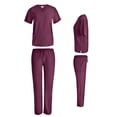 thumbnail image 1 of Beverly Hills Uniforms Unisex Stretch Scrub Set Top and Pants, 1 of 3