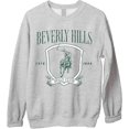 thumbnail image 1 of Beverly Hills Vintage Crewneck Sweatshirt - Beverly Hills Sweater For Women, Beverly Hills Club Sweatshirt, 1 of 6