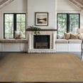 thumbnail image 1 of Beverly Rug Easy Jute Outdoor Indoor Non Shedding Easy-Cleaning Rug Framed Natural 10x14, 1 of 9