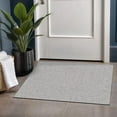 thumbnail image 1 of Beverly Rug Easy Jute Outdoor Indoor Non Shedding Easy-Cleaning Rug Gray 2x3, 1 of 9