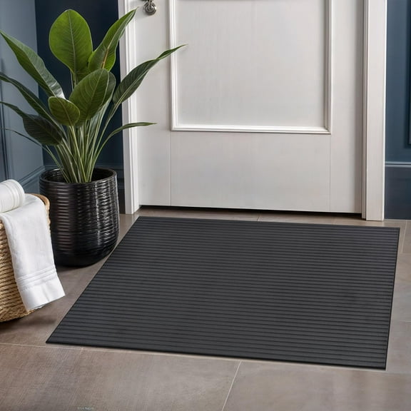 Beverly Rug Fluffy Modern Ultra Soft Plush Non Slip Easy Shag Indoor Area Rug Dark Gray 2x3