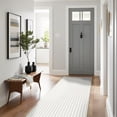 thumbnail image 1 of Beverly Rug Fluffy Modern Ultra Soft Plush Non Slip Easy Shag Indoor Area Rug White 2x7, 1 of 9