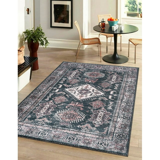 Beverly Rug Indoor Area Rugs, Machine Washable Modern Living Room Area