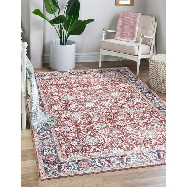Beverly Rug Indoor Area Rugs, Machine Washable Modern Living Room Area