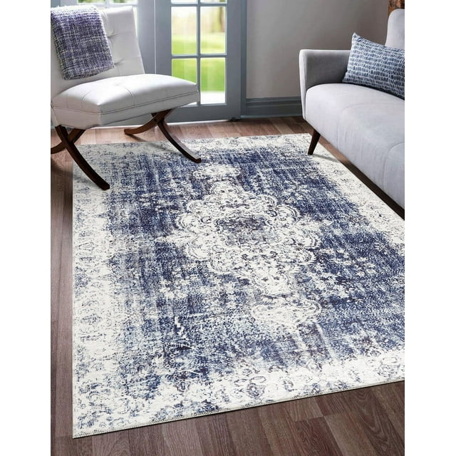 Beverly Rug Indoor Area Rugs, Machine Washable Modern Living Room Area