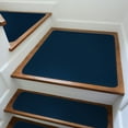 thumbnail image 1 of Beverly Rug Indoor Landing Mat Washable Non Slip Rug Stair Step Denim Blue 31" x 31", 1 of 7