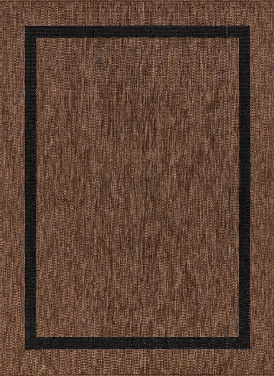 Cape Hyannis BlackGold Indoor/Outdoor Area Rug Multiple Sizes