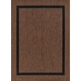 thumbnail image 1 of Beverly Rug Indoor/Outdoor Area Rugs Bordered Patio Porch Garden Carpet Gold Brown 6'x9', 1 of 6