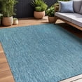 thumbnail image 1 of Beverly Rug Indoor/Outdoor Area Rugs, Waterproof Patio Porch Garden Carpet, Aqua Blue, 6'x9', 1 of 8