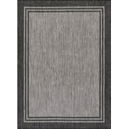 Beverly Rug Polypropylene Outdoor/Indoor Area Rug, Patio Porch Garden ...