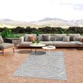 thumbnail image 1 of Beverly Rug Indoor Outdoor Reversible Plastic Area Rug - 5x7 - Grey / White, 1 of 5