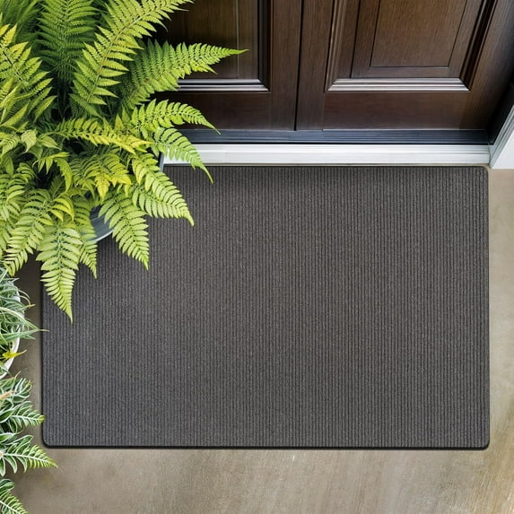 Beverly Rug Non-Slip Machine Washable 2 x 3 Gray Indoor Area Rugs