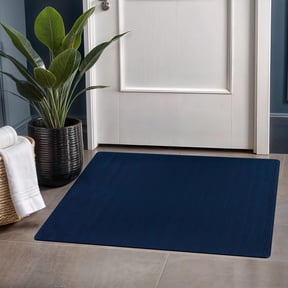 Beverly Rug Non-Slip Machine Washable 2 x 3 Navy Indoor Area Rugs