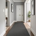 thumbnail image 1 of Beverly Rug Non-Slip Machine Washable 2 x 5 Gray Indoor Area Rugs, 1 of 9