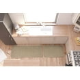 thumbnail image 1 of Beverly Rug Non-Slip Machine Washable 2PC Set Beige Indoor Area Rugs, 1 of 7