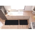 thumbnail image 1 of Beverly Rug Non-Slip Machine Washable 2PC Set Dark Gray Indoor Area Rugs, 1 of 9