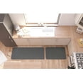 thumbnail image 1 of Beverly Rug Non-Slip Machine Washable 2PC Set Gray Indoor Area Rugs, 1 of 9
