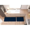 thumbnail image 1 of Beverly Rug Non-Slip Machine Washable 2PC Set Navy Indoor Area Rugs, 1 of 9
