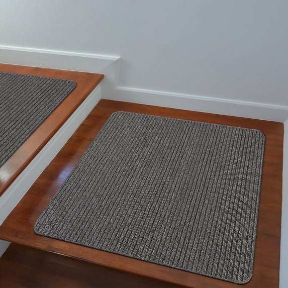Beverly Rug Non-Slip Machine Washable 3 x 3 Gray Indoor Area Rugs