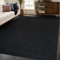 thumbnail image 1 of Beverly Rug Non-Slip Machine Washable 5 x 7 Dark Gray Indoor Area Rugs, 1 of 9