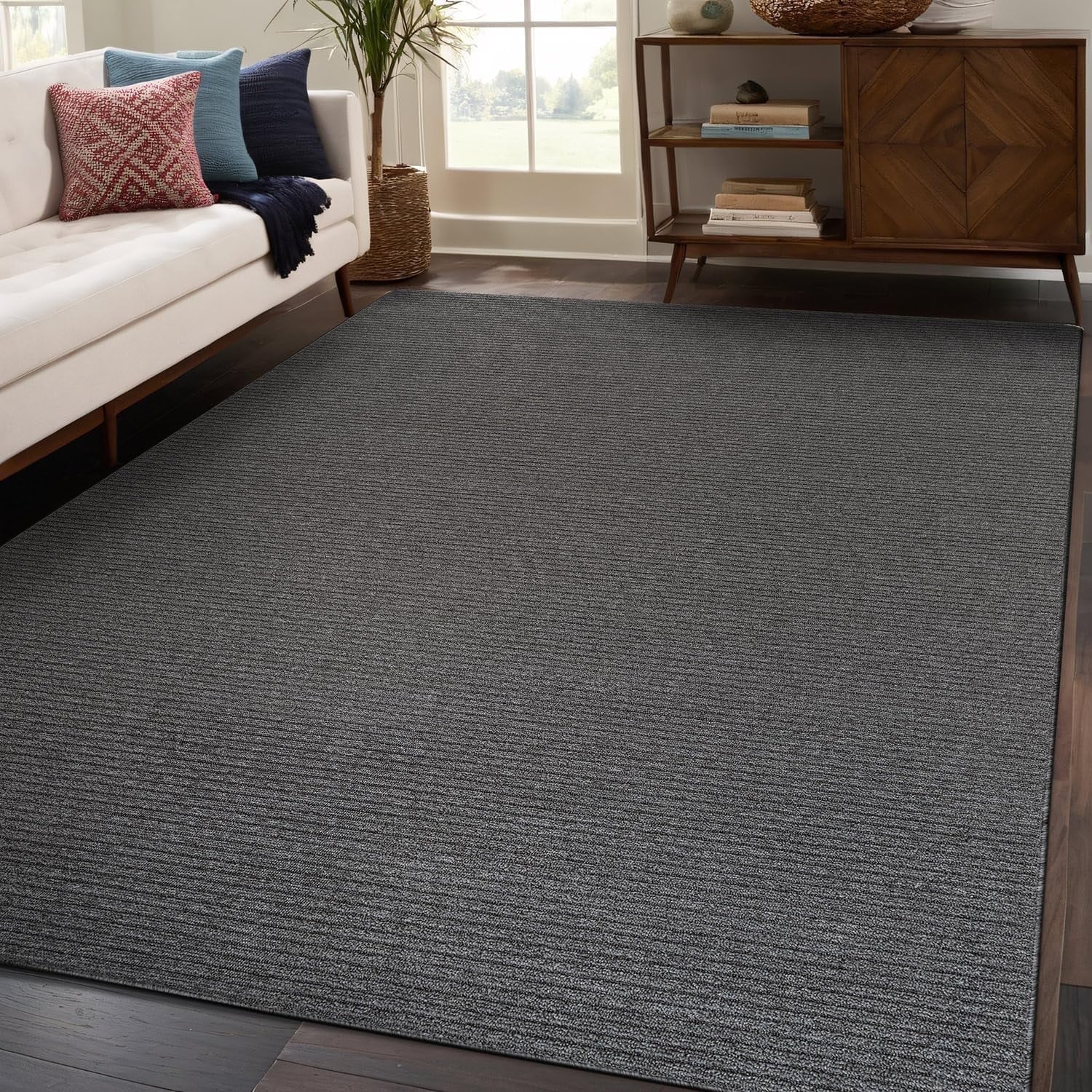 Beverly Rug Non Slip Machine Washable 5 x 7 Gray Indoor Area Rugs Beverly Rug Non Slip Machine Washable 5 x 7 Gray Indoor Area Rugs