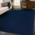 thumbnail image 1 of Beverly Rug Non-Slip Machine Washable 5 x 7 Navy Indoor Area Rugs, 1 of 9