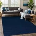 thumbnail image 1 of Beverly Rug Non-Slip Machine Washable 6 x 9 Navy Indoor Area Rugs, 1 of 9