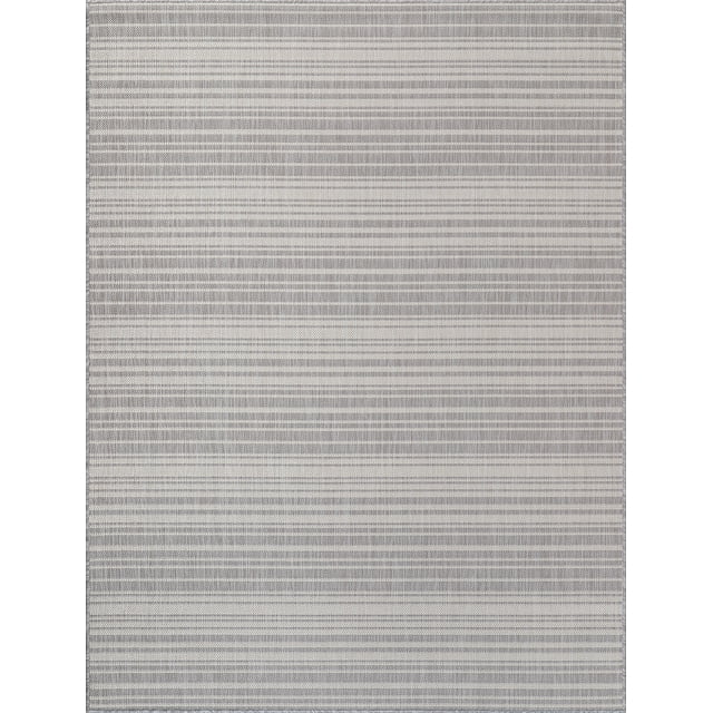 Beverly Rug Outdoor Area Rug 8' x 10' Patio, Garden, Porch White and