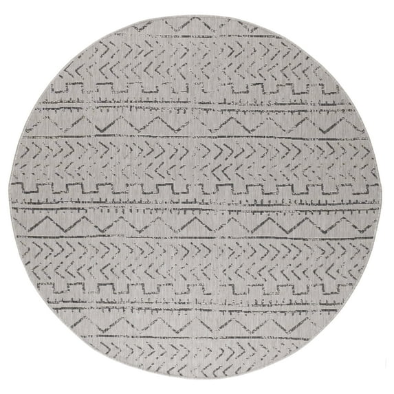 Beverly Rug Outdoor Rug 6' 7'' Patio, Porch, Garden Gray