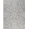 thumbnail image 1 of Beverly Rug Outdoor Rug 6' x 9' Patio, Garden, Porch White and Gray, 1 of 8