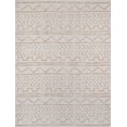 thumbnail image 1 of Beverly Rug Outdoor Rug 6' x 9' Patio, Porch, Garden Beige and White, 1 of 8