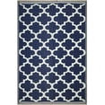 thumbnail image 1 of Beverly Rug Outdoor Rug, Reversible Plastic Camping Rug, Blue, 5'x7', 1 of 6