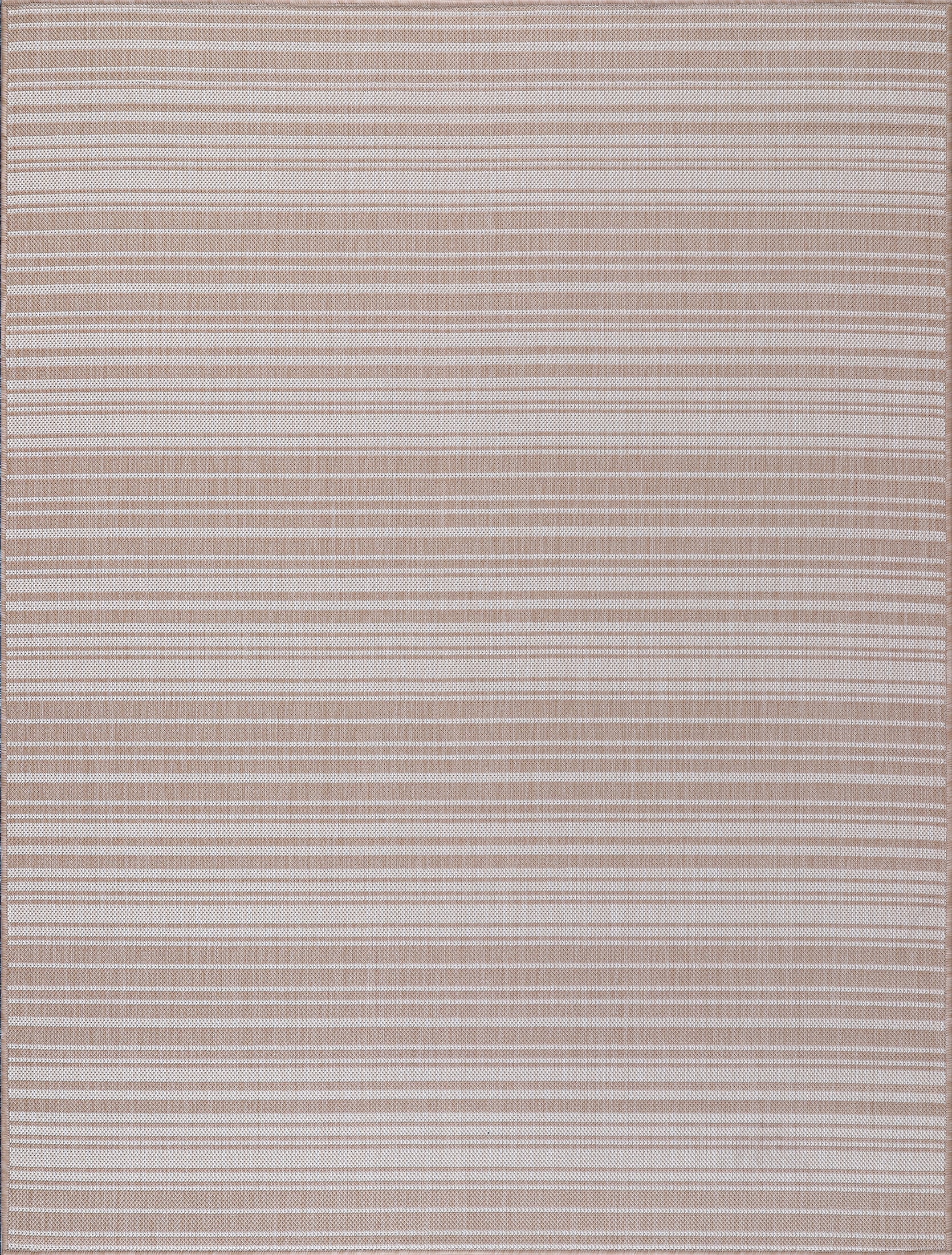 Beverly Rug Outdoor Rugs 5' x 7' Patio, Porch, Garden Beige and White