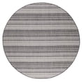 thumbnail image 1 of Beverly Rug Round Outdoor Rugs 6' 7'' Patio, Porch, Garden Gray, 1 of 6