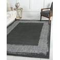 thumbnail image 1 of Beverly Rug Runner Rugs for Living Room Door Mat Dark Gray Off White 2' x 3', 1 of 8