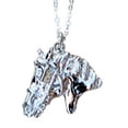 thumbnail image 1 of Beverly Zimmer 246280P Driving Horse Platinum Pendant Plate, 1 of 1