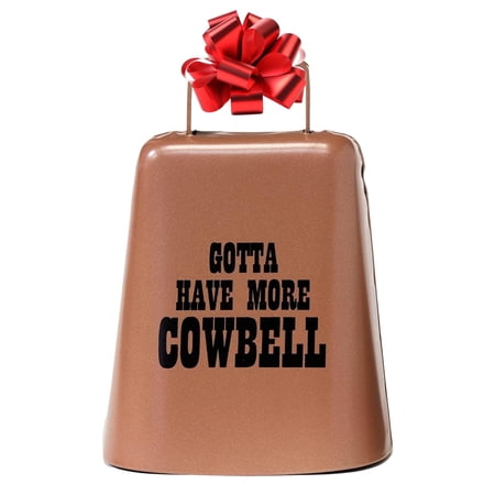 Bevin Bells "Gotta Have More COWBELL" Kentucky Cow Bell