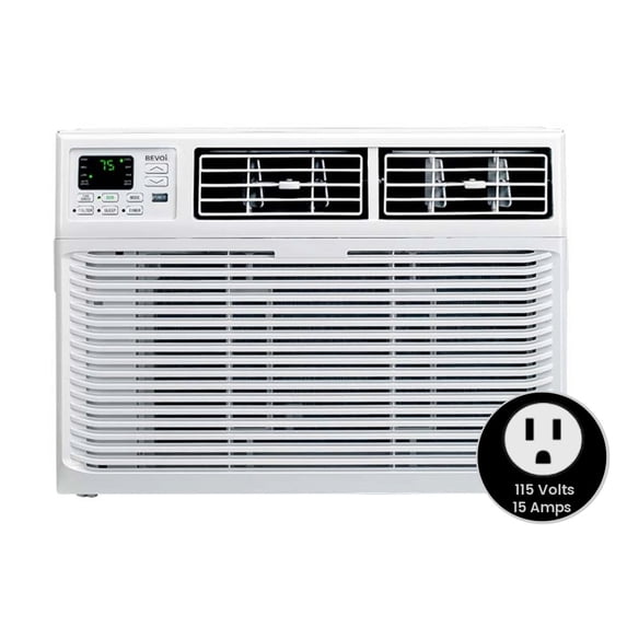 Bevoi BEV15WiNCC 15,000 BTU EasyCool Window Air Conditioner with Remote 115V 15A in White