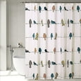 thumbnail image 1 of Bevtee Fabric Bird Shower Curtain, Cute Shower Curtains for Bathroom with Hooks, 72" x 72",Colorful, 1 of 7