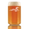 thumbnail image 1 of Bevvee Beer Can Pint Glass 16 oz Loon Lake House Enthusiast Gifts Beer Glasses, 1 of 4
