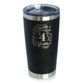 thumbnail image 1 of Bevvee Insulated Travel Tumbler 20 oz Cheers 4 Years Gifts for Anniversary Celebrations Tumblers, 1 of 4