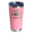 thumbnail image 1 of Bevvee Insulated Travel Tumbler 20 oz Happy Camper 2 Gifts for Camping Enthusiasts Tumblers, 1 of 4