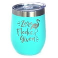 thumbnail image 1 of Bevvee Insulated Wine Tumbler 12 oz Zero Flocks Gifts for Wine Lovers Tumblers, 1 of 4