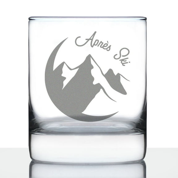 Bevvee Whiskey Rocks Glass 10.25 oz Apres Ski Apres Ski Enthusiast Gifts Glassware & Drinkware